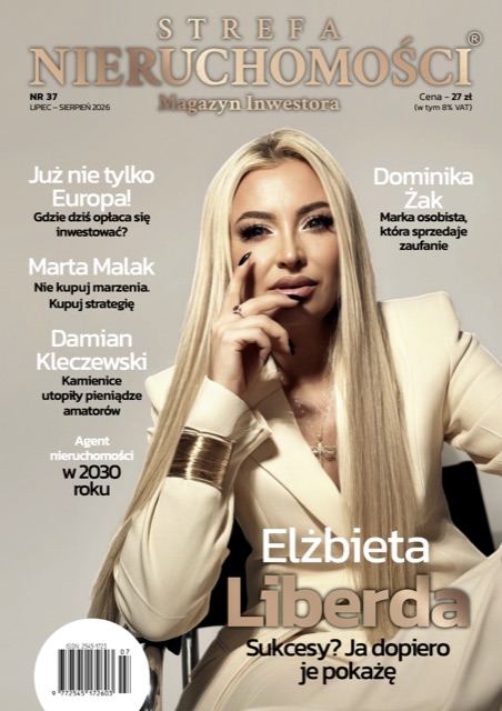 Okładka dwumiesięcznika Strefa Nieruchomości, numer 37